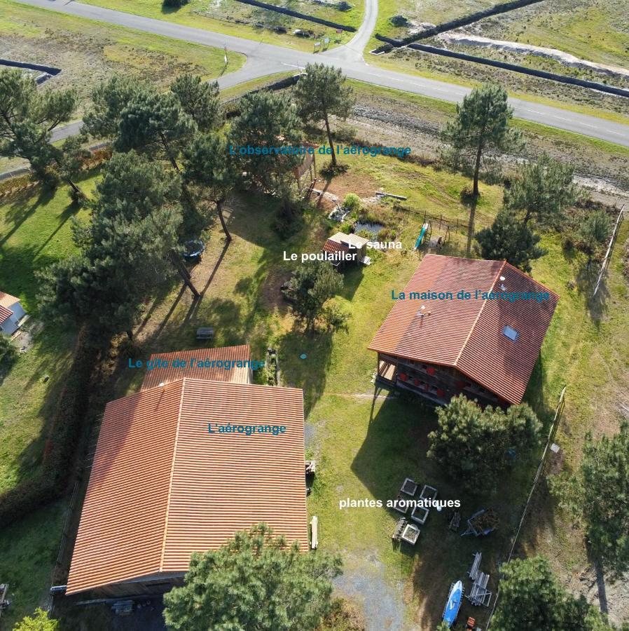Le Gite De L'Aerogrange Biscarrosse Exterior foto